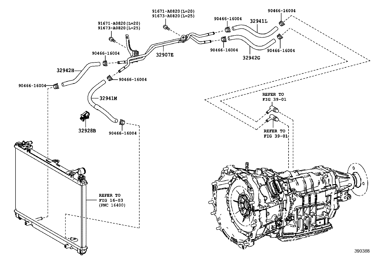  CROWN HYBRID |  OIL COOLER TUBE HYBRID VEHICLE