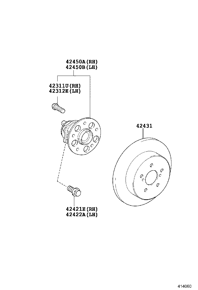  VITZ |  REAR AXLE SHAFT HUB