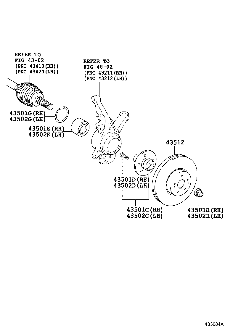  VITZ |  FRONT AXLE HUB