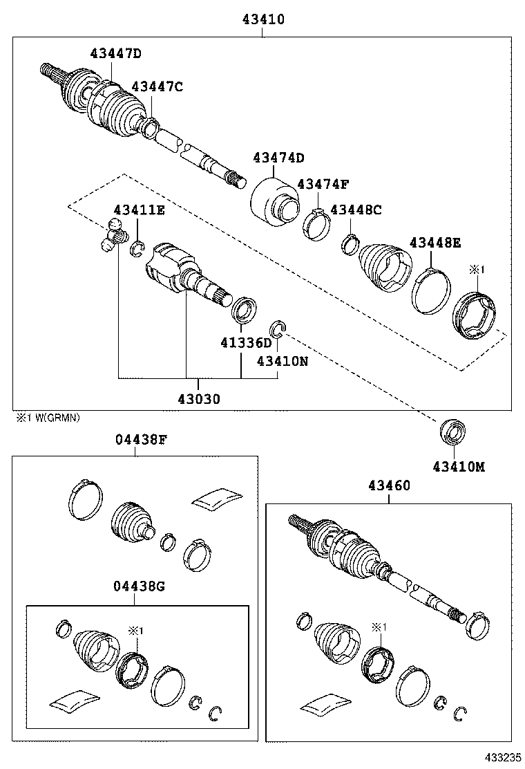  VITZ |  FRONT DRIVE SHAFT