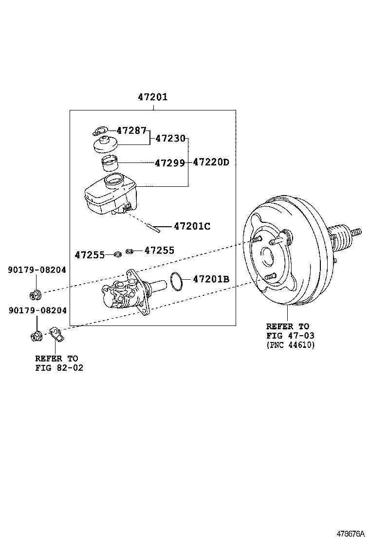  CROWN HYBRID |  BRAKE MASTER CYLINDER