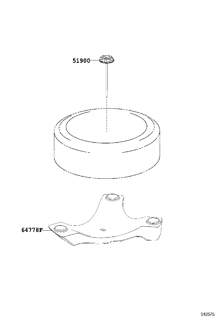  CROWN HYBRID |  SPARE WHEEL CARRIER