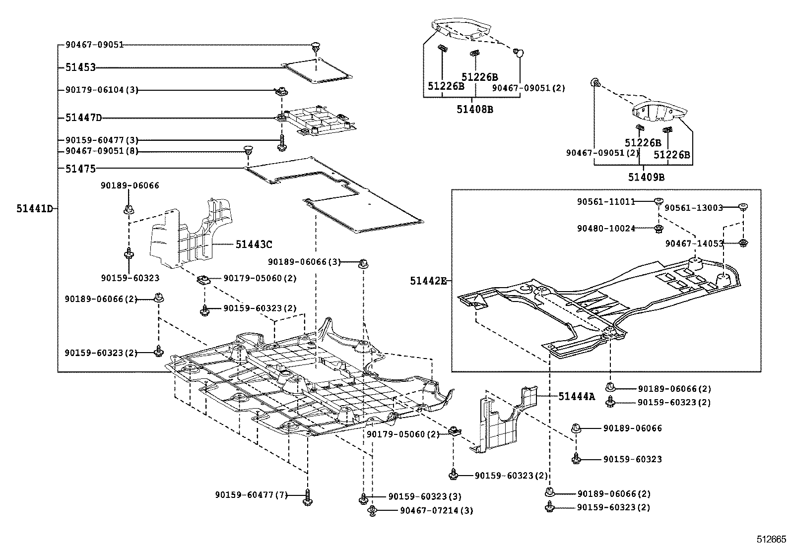  CROWN HYBRID |  SUSPENSION CROSSMEMBER UNDER COVER