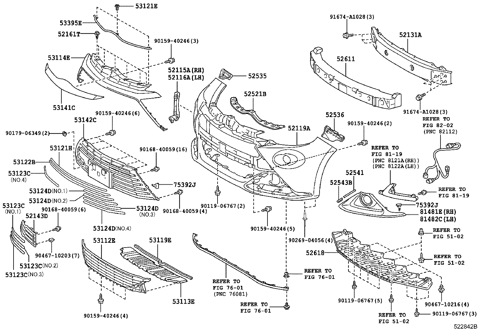  AQUA |  FRONT BUMPER BUMPER STAY