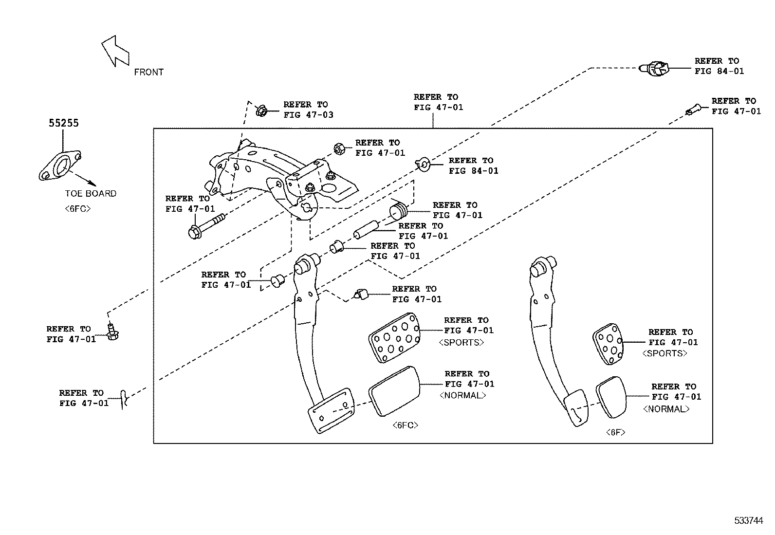  86 |  FRONT FENDER APRON DASH PANEL