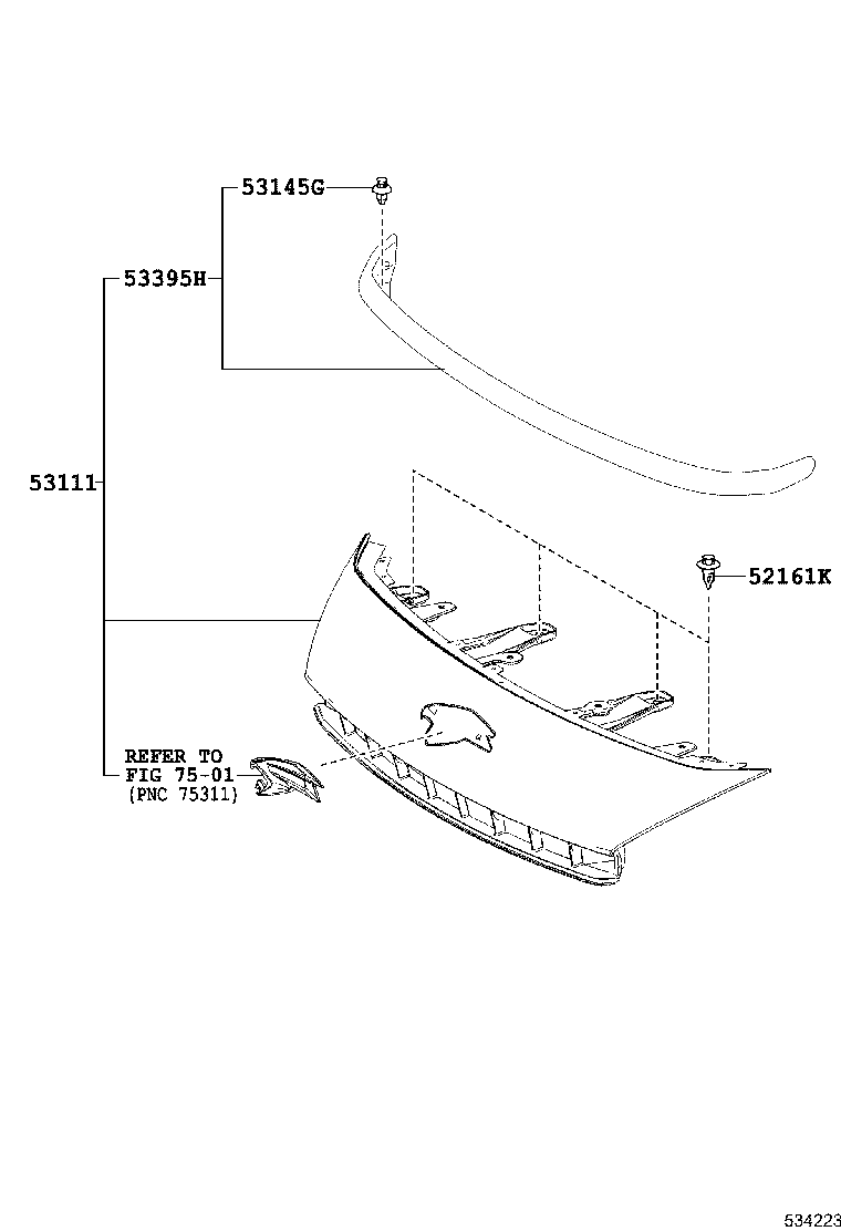  HARRIER |  RADIATOR GRILLE