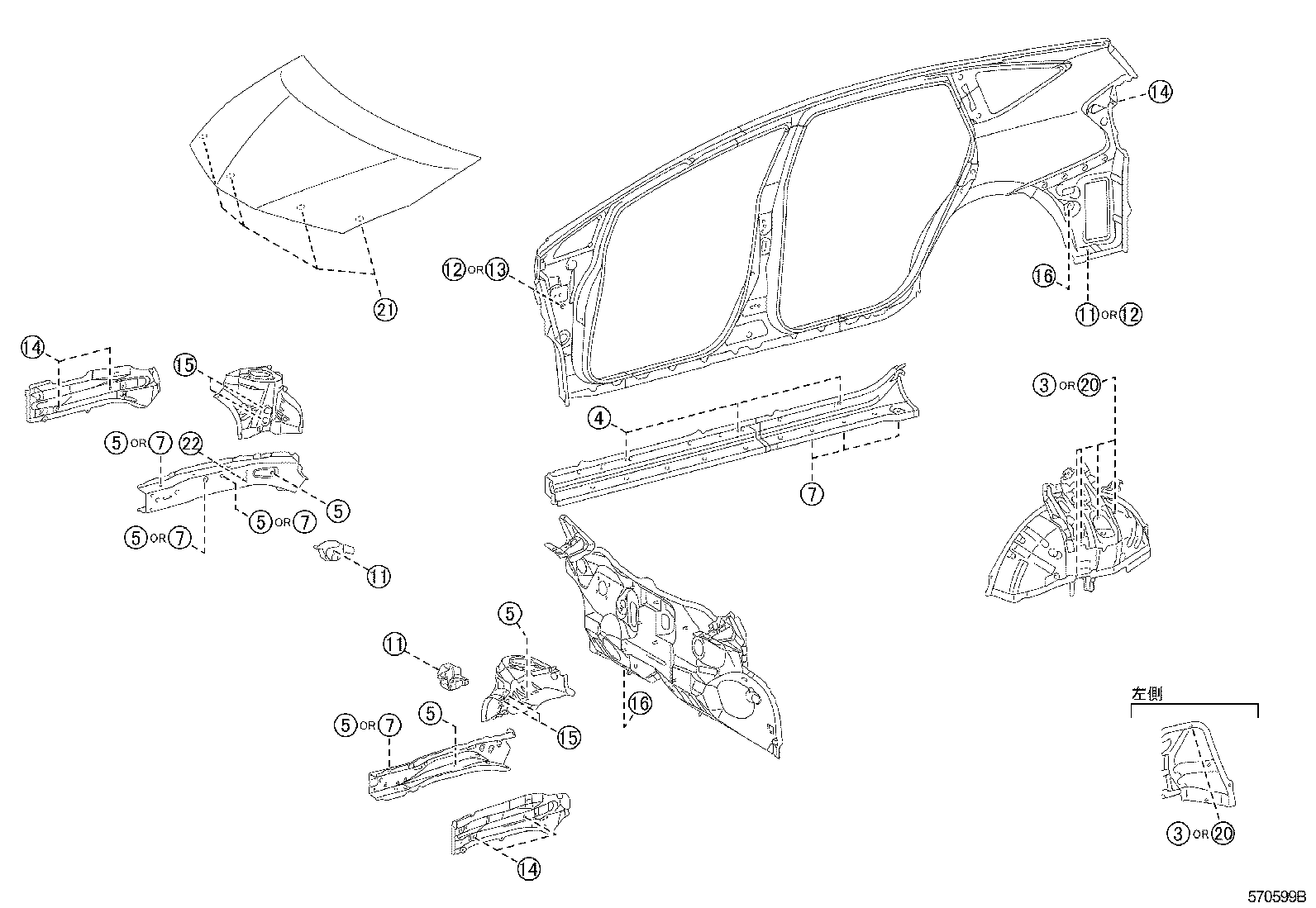  PRIUS A ALPHA |  HOLE PLUG
