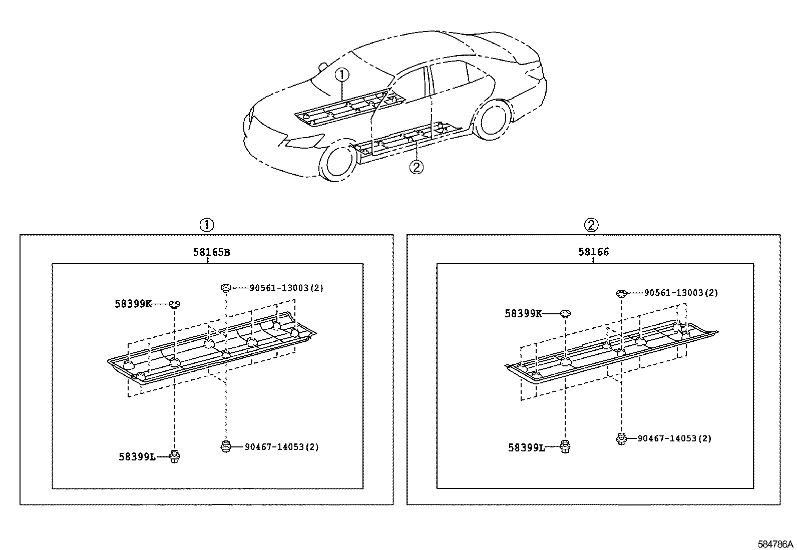  CROWN HYBRID |  FLOOR PAN LOWER BACK PANEL