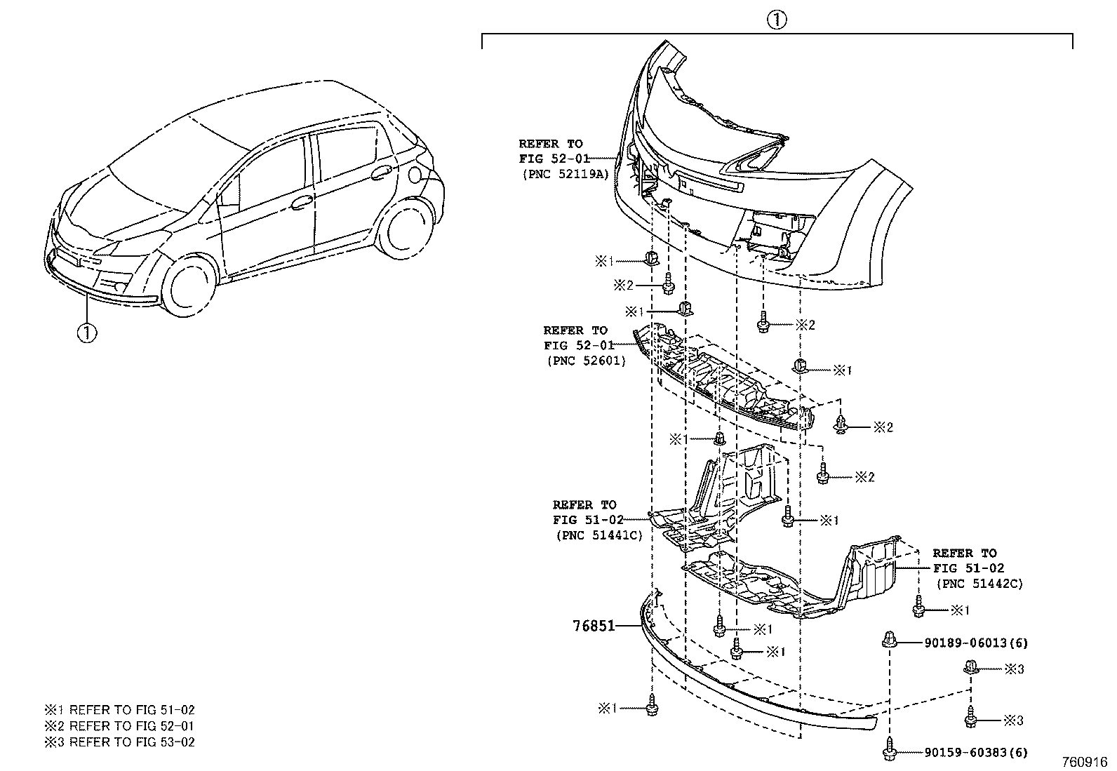  VITZ |  MUDGUARD SPOILER