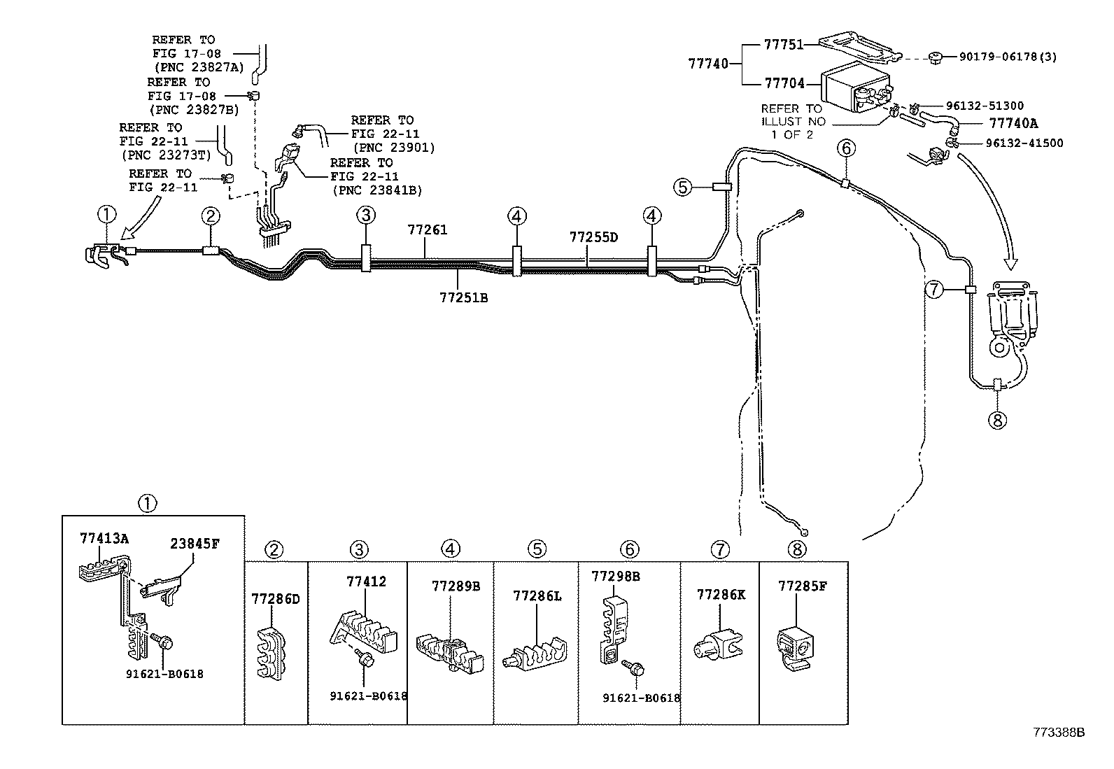  CROWN HYBRID |  FUEL TANK TUBE