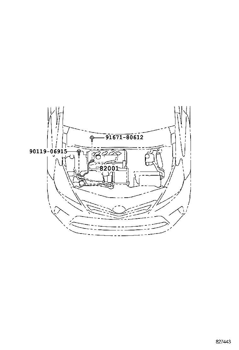  PRIUS A ALPHA |  WIRING CLAMP