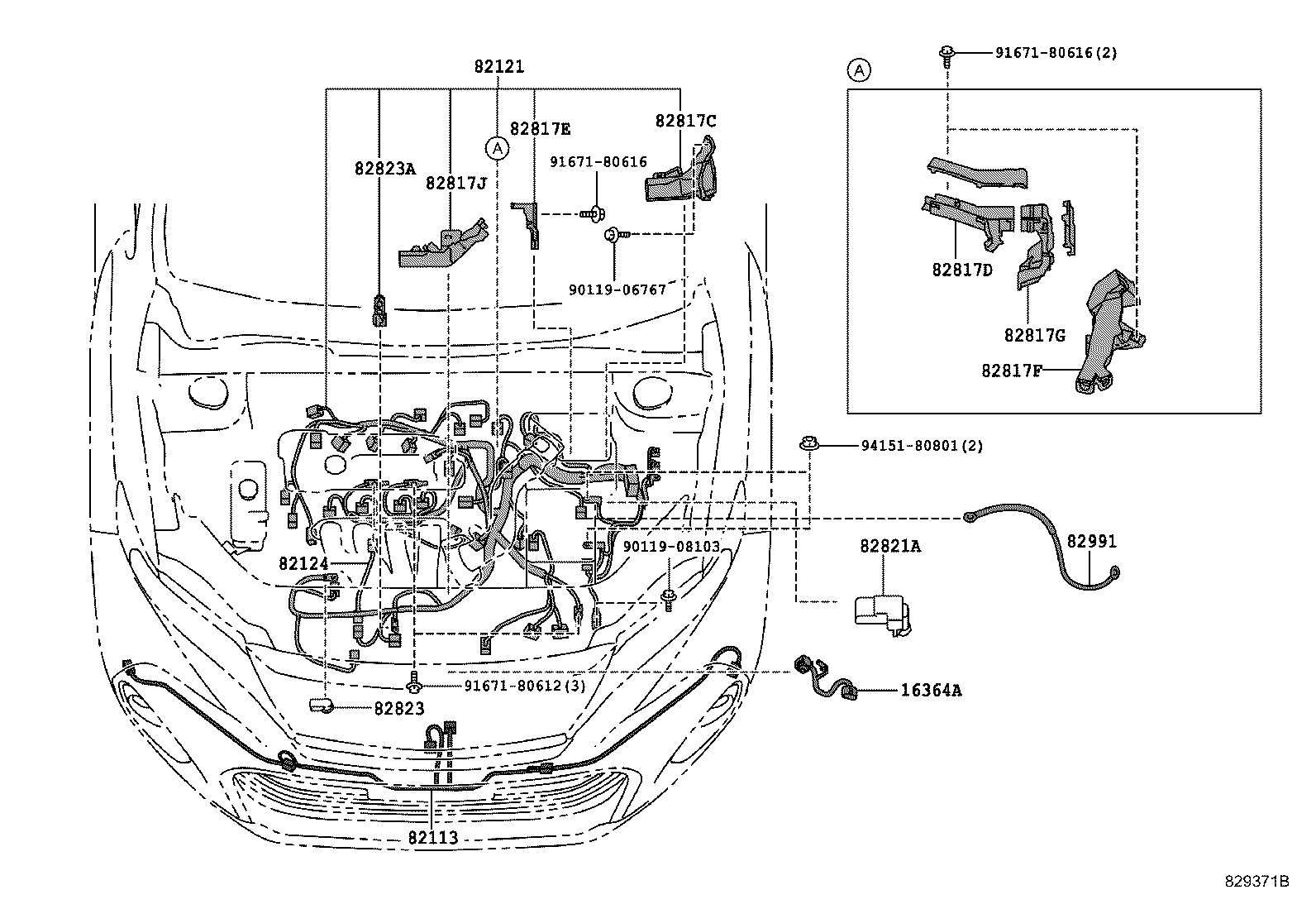  HARRIER |  WIRING CLAMP