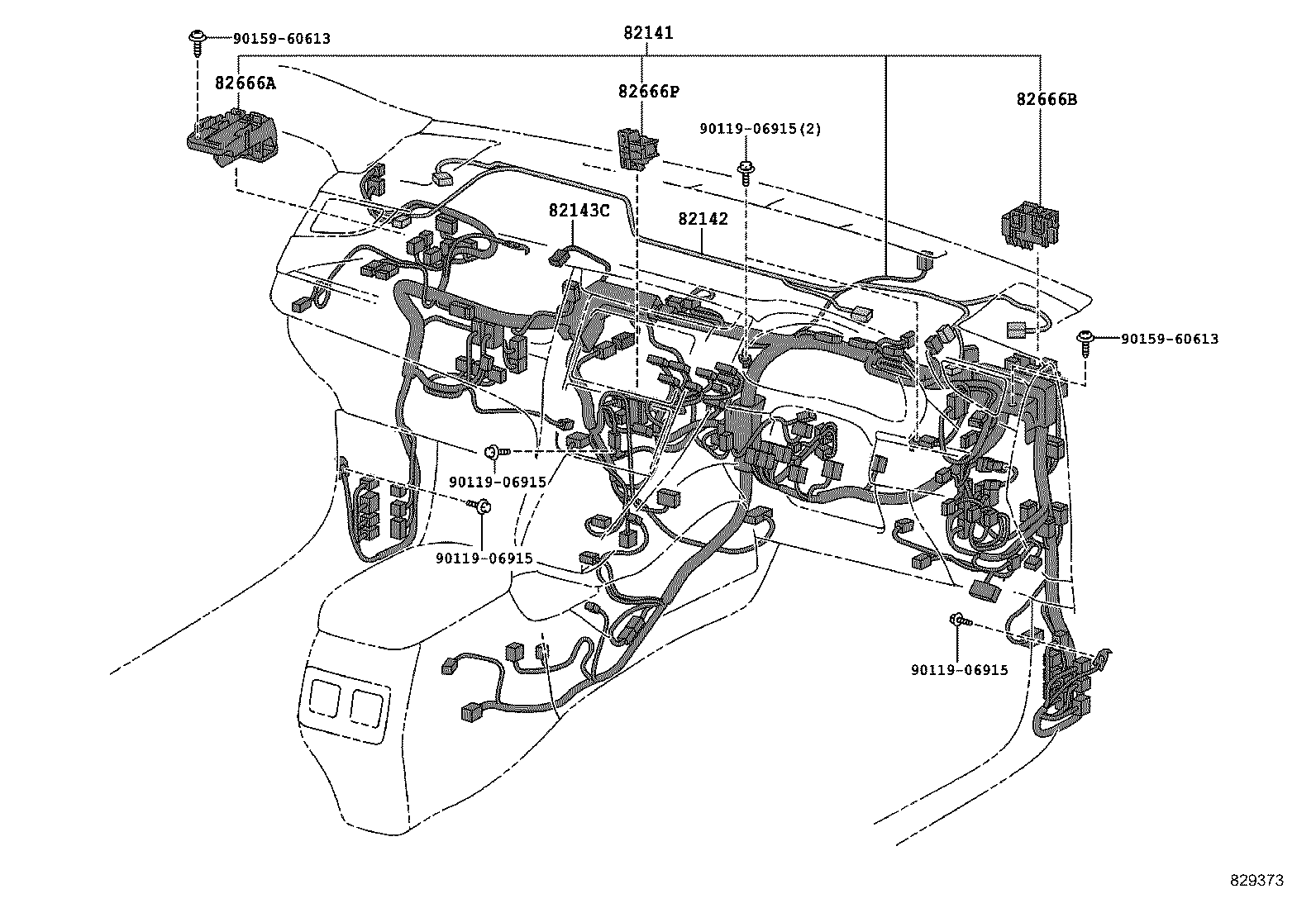  HARRIER |  WIRING CLAMP
