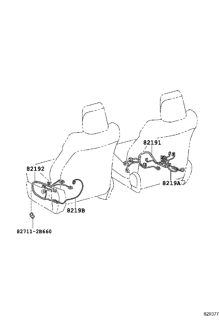  HARRIER |  WIRING CLAMP