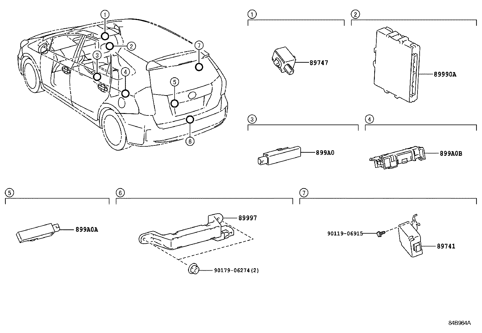  PRIUS A ALPHA |  WIRELESS DOOR LOCK