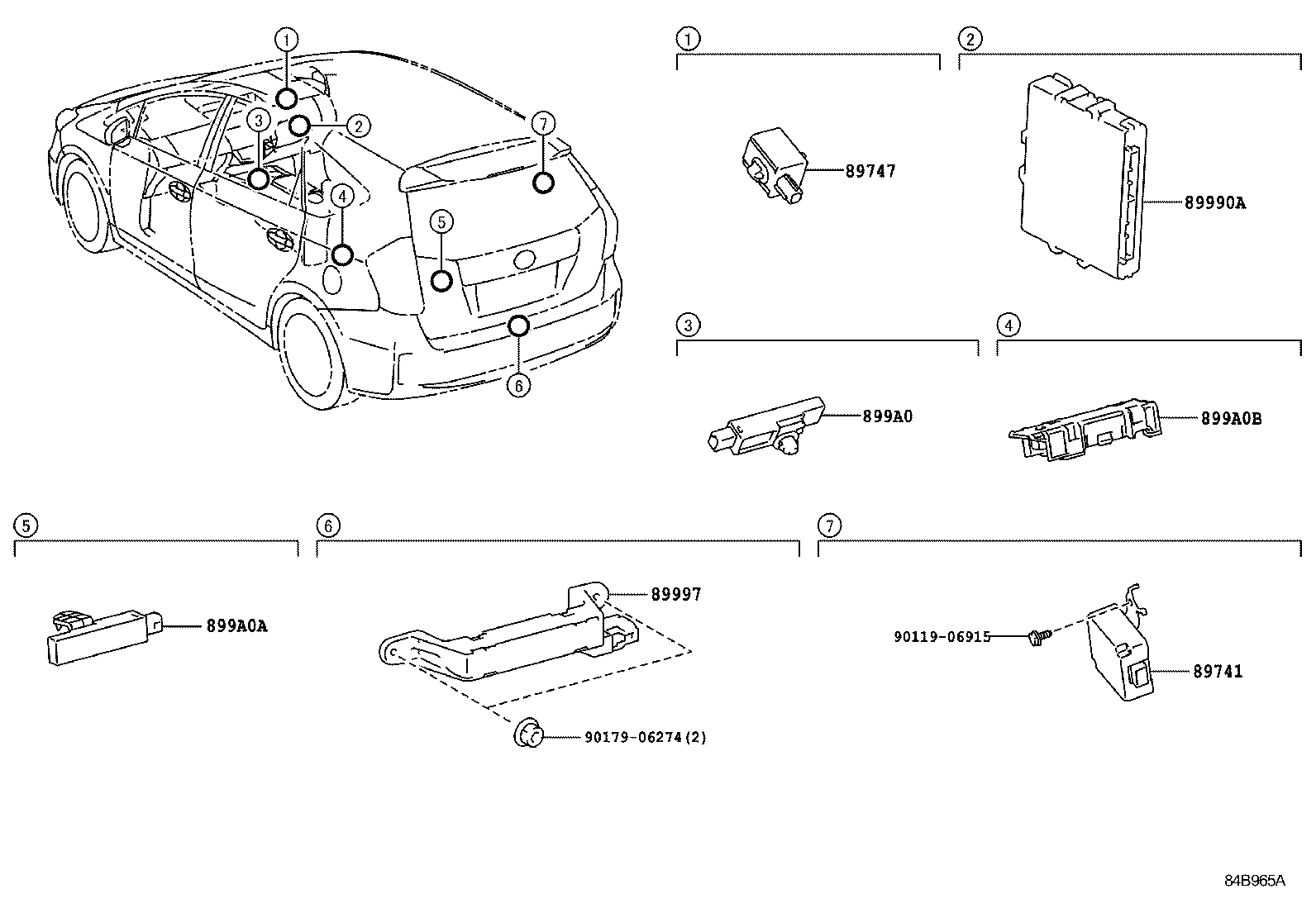  PRIUS A ALPHA |  WIRELESS DOOR LOCK