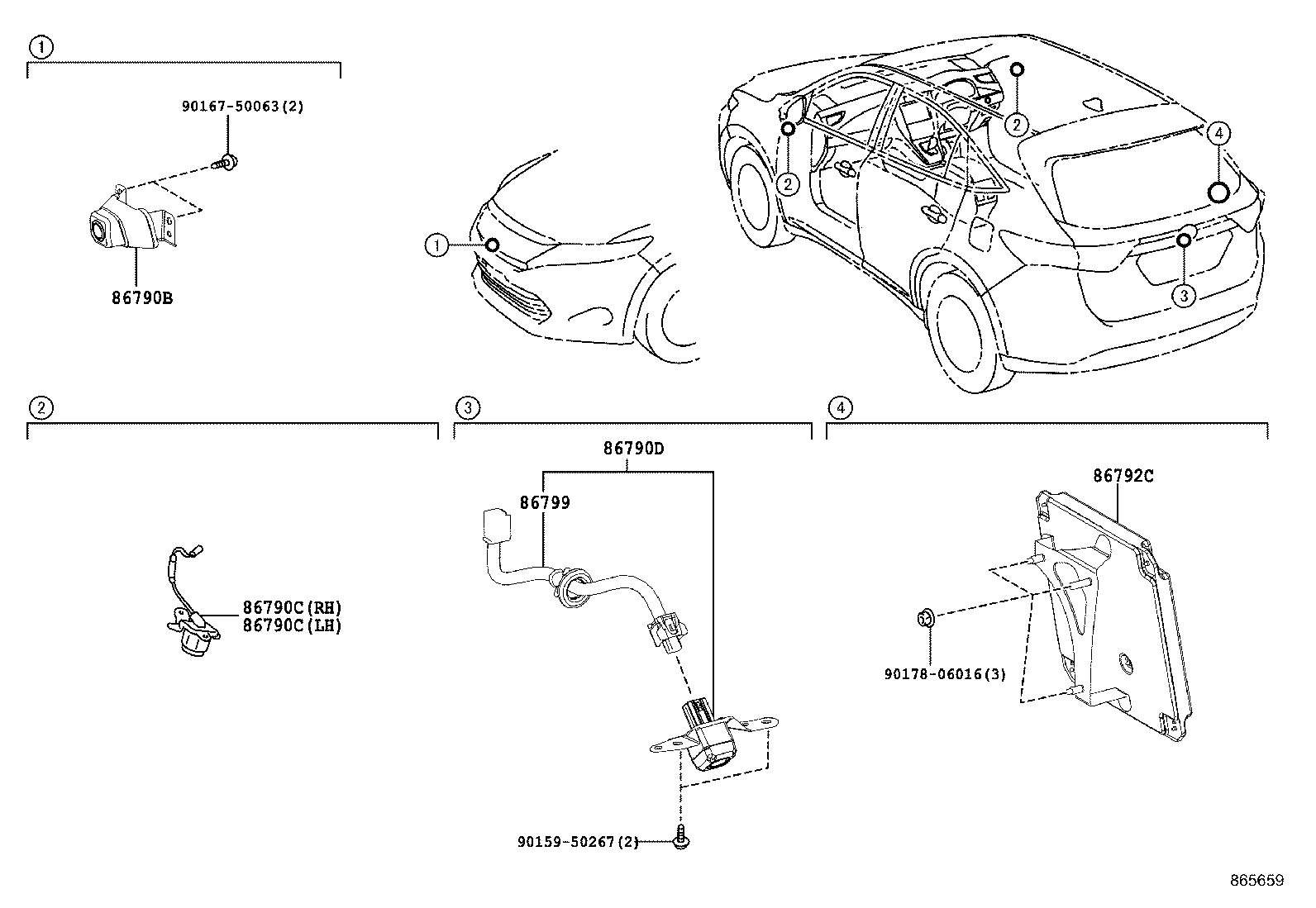  HARRIER |  REAR MONITOR DISPLAY CAMERA