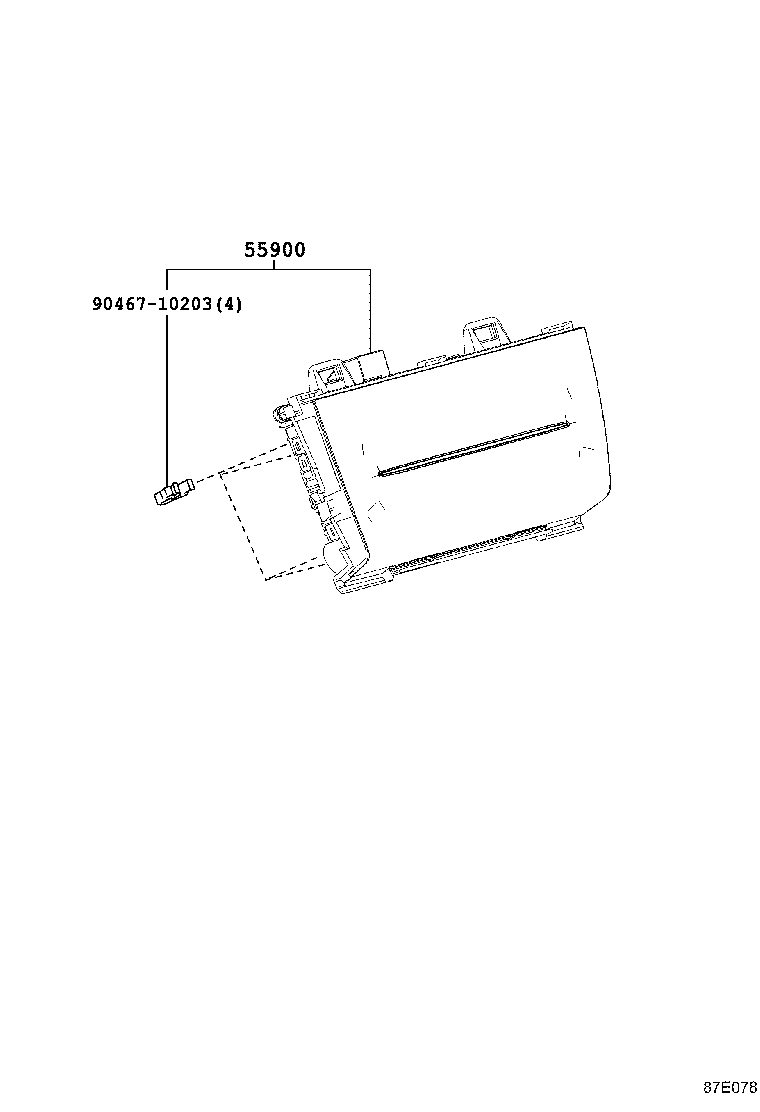  HARRIER |  HEATING AIR CONDITIONING CONTROL AIR DUCT