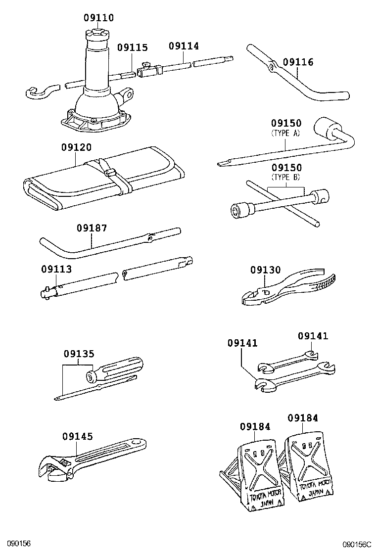  DYNA TOYOACE |  STANDARD TOOL