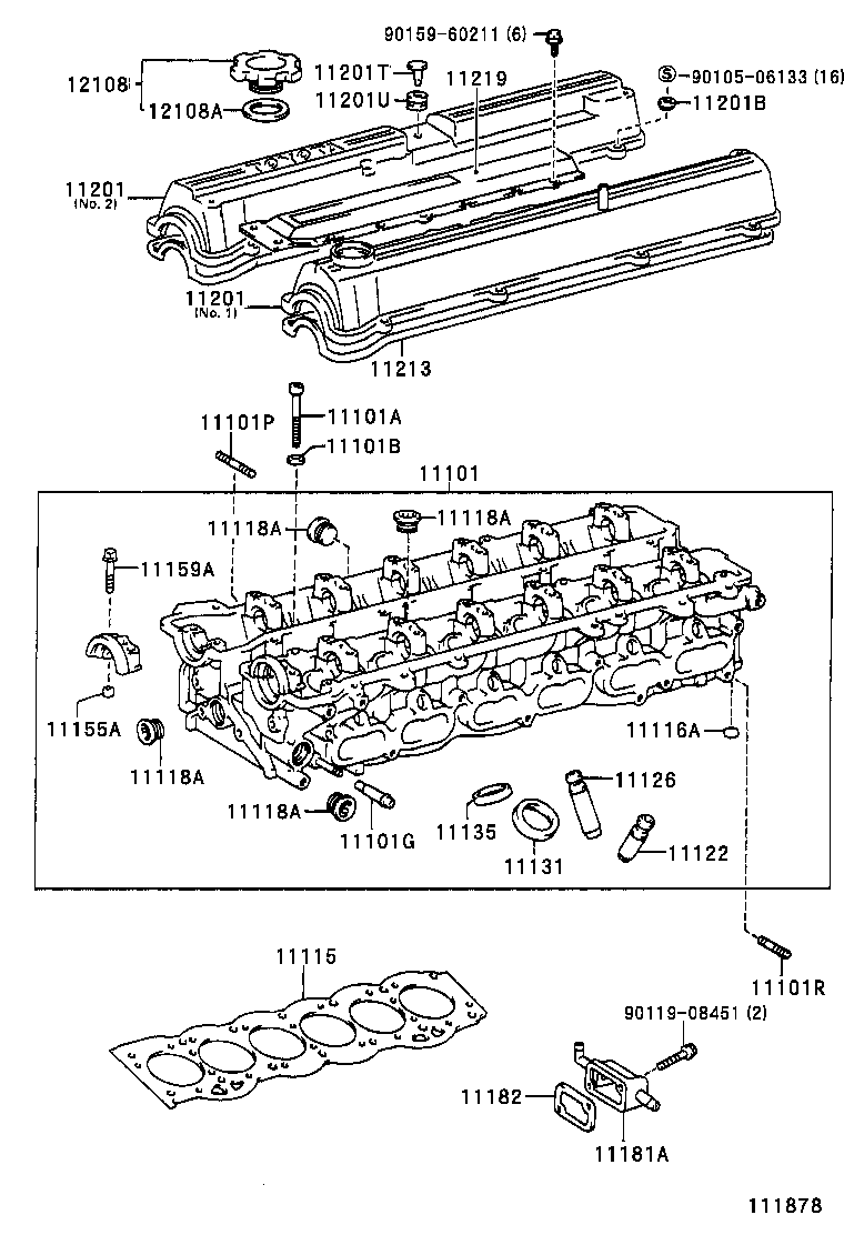  CROWN COMFORT SED |  CYLINDER HEAD