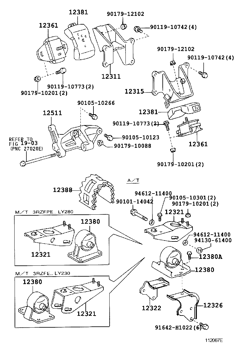  DYNA TOYOACE |  MOUNTING