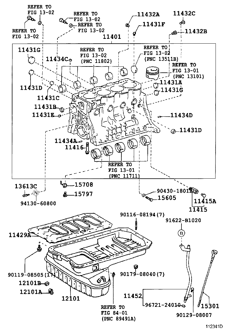  COASTER |  CYLINDER BLOCK