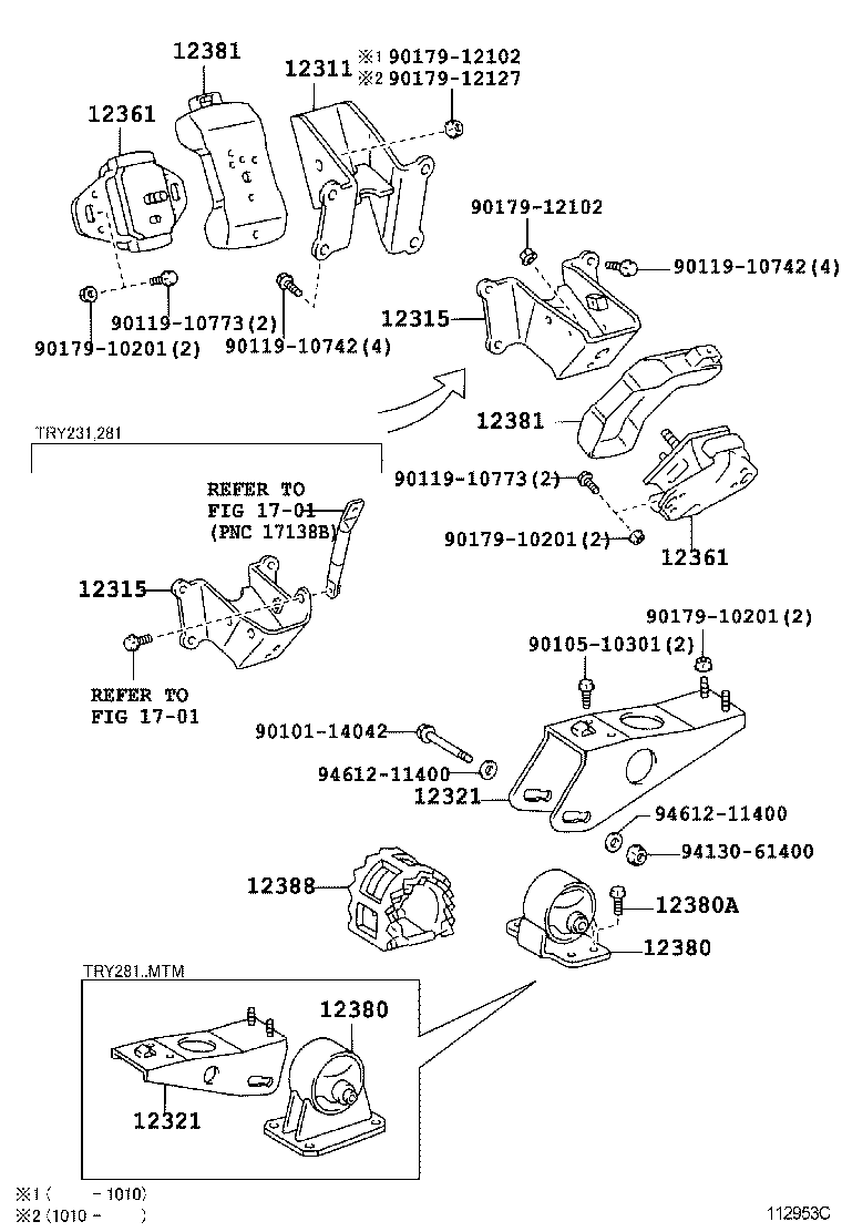  DYNA TOYOACE |  MOUNTING