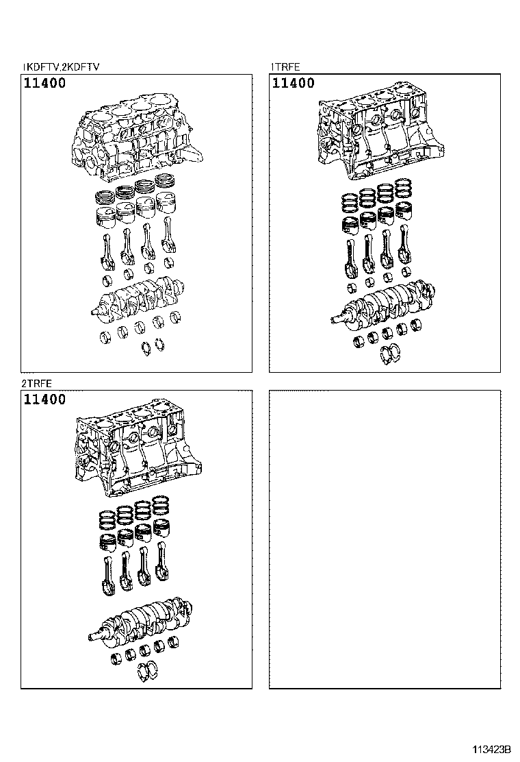  HIACE REGIUSACE |  SHORT BLOCK ASSEMBLY