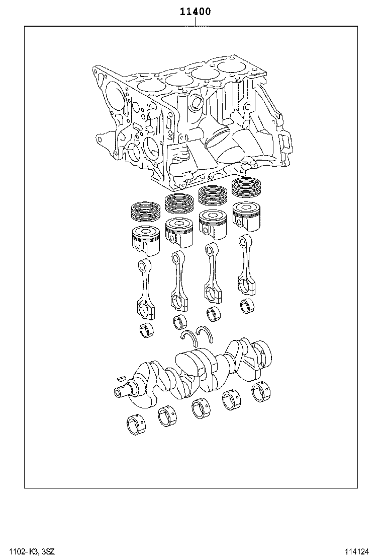  BB |  SHORT BLOCK ASSEMBLY