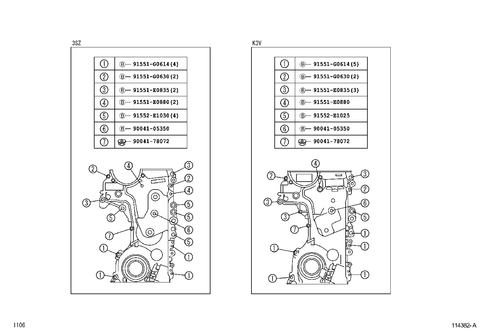  BB |  TIMING GEAR COVER REAR END PLATE