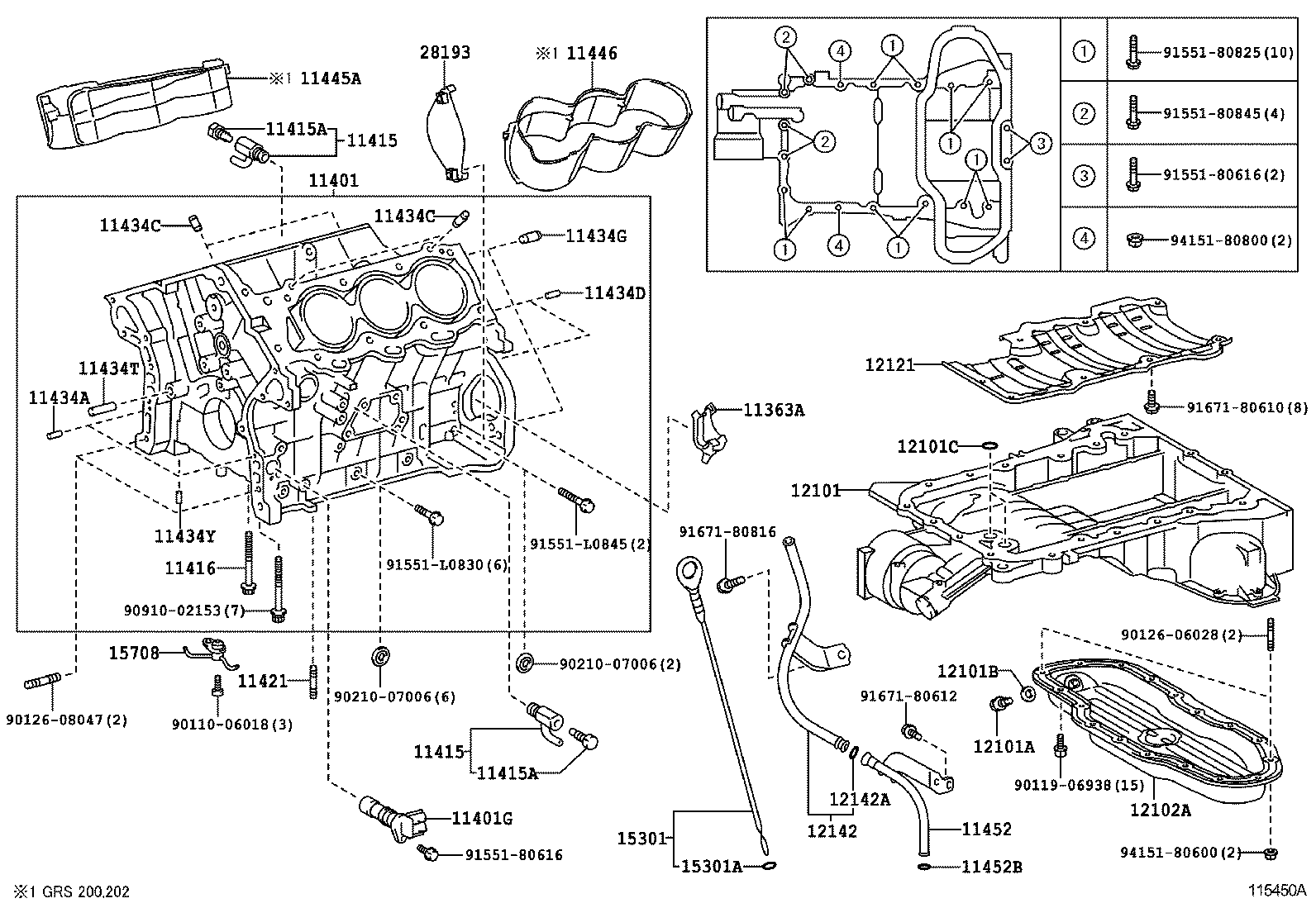  CROWN |  CYLINDER BLOCK