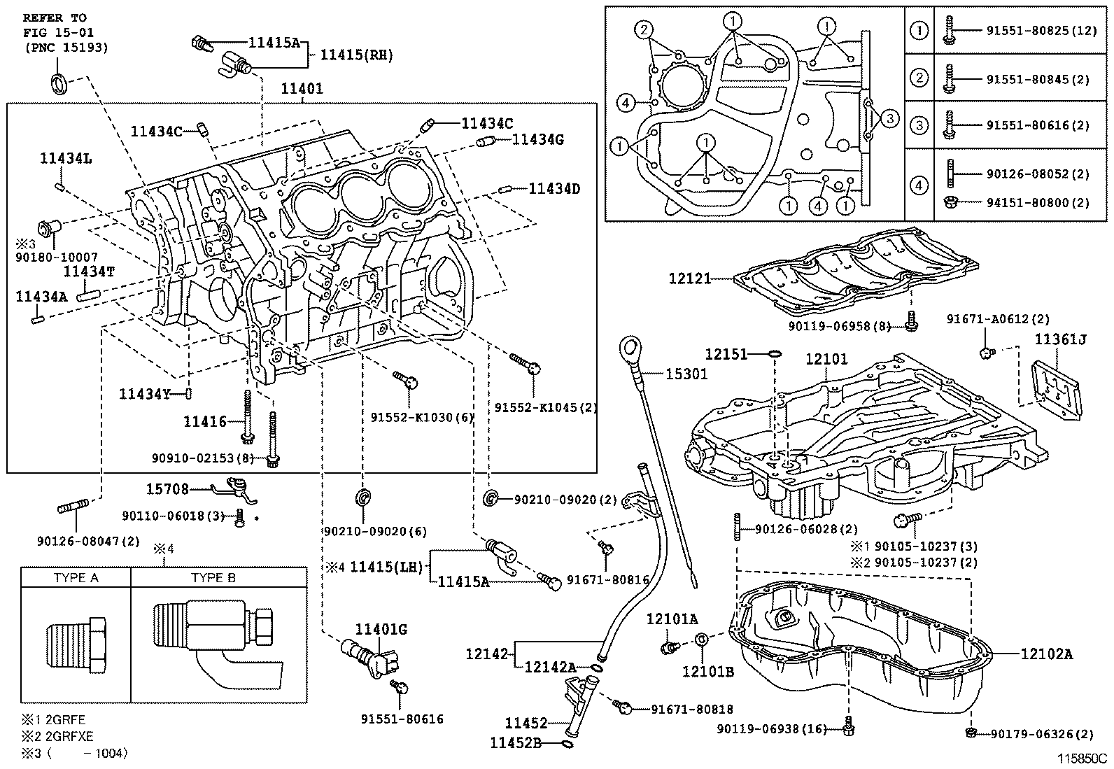  RX270 350 450H |  CYLINDER BLOCK