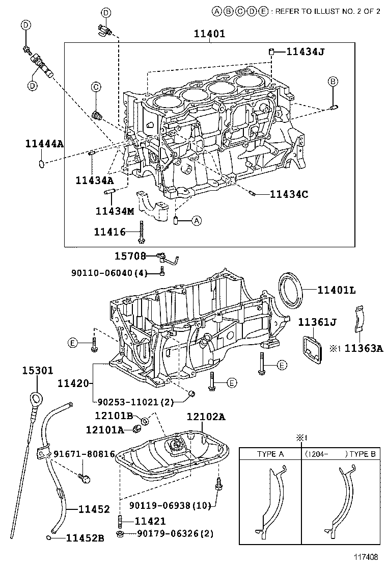  COROLLA AXIO FIELDER |  CYLINDER BLOCK