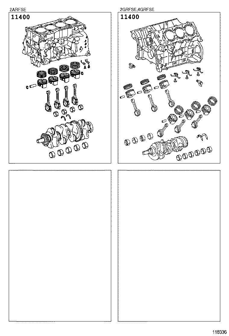  IS250 350 300H |  SHORT BLOCK ASSEMBLY