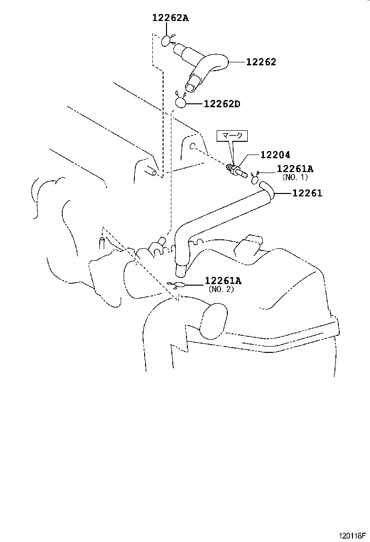  SIENTA |  VENTILATION HOSE