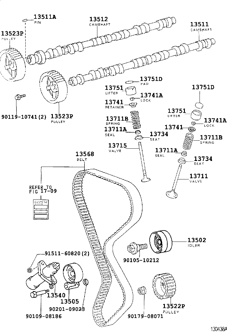  CROWN COMFORT SED |  CAMSHAFT VALVE