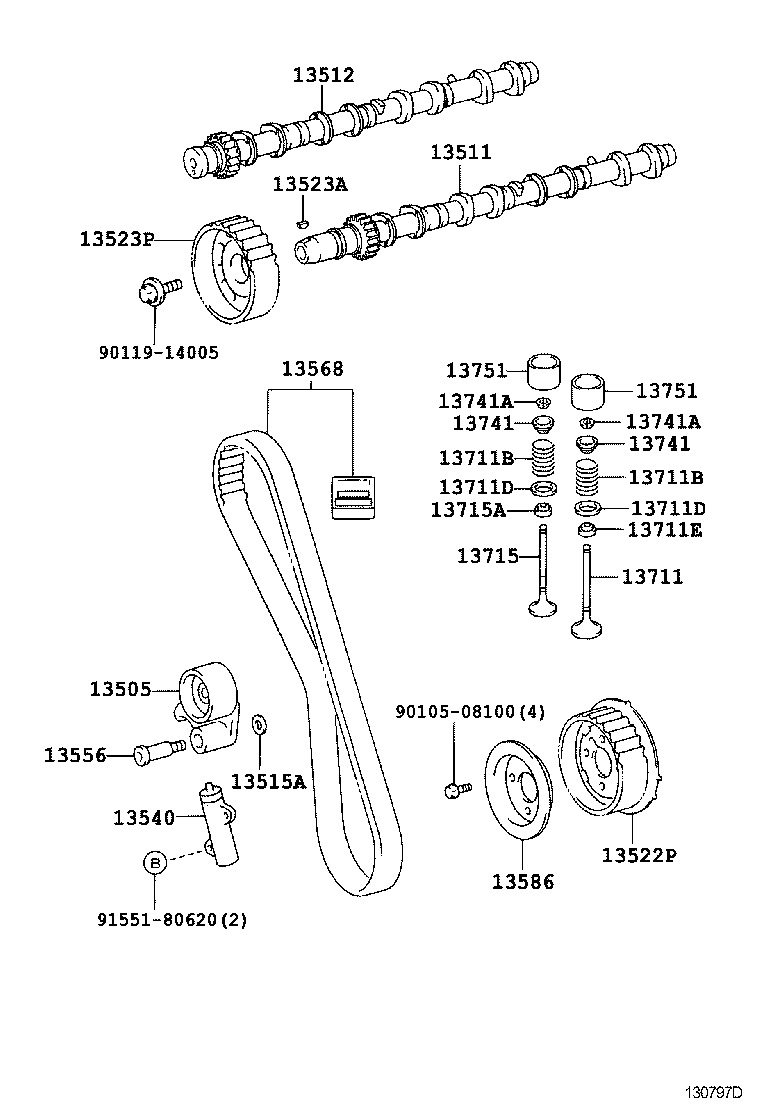  HIACE REGIUSACE |  CAMSHAFT VALVE