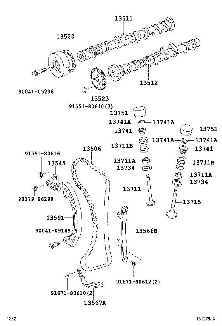  LITE TOWNACE |  CAMSHAFT VALVE