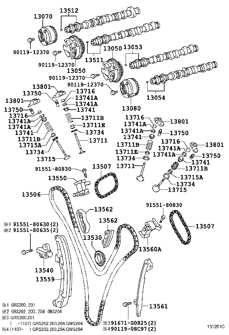  CROWN |  CAMSHAFT VALVE