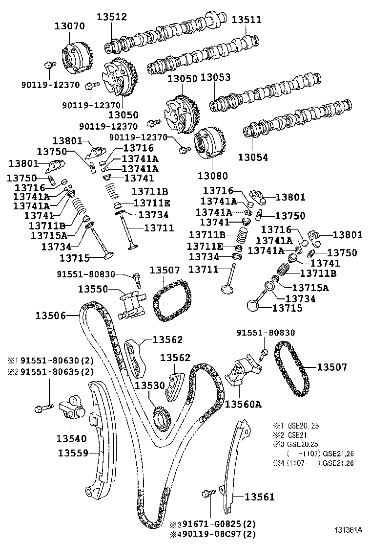  IS250 350 |  CAMSHAFT VALVE