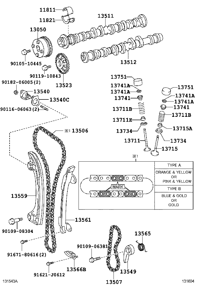  SAI |  CAMSHAFT VALVE