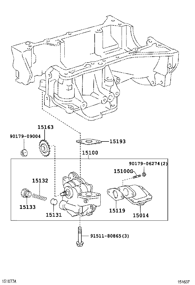  SAI |  ENGINE OIL PUMP