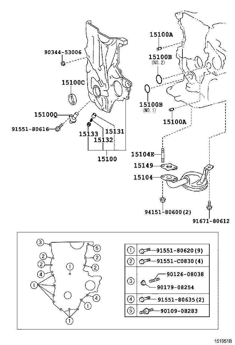  SIENTA |  ENGINE OIL PUMP