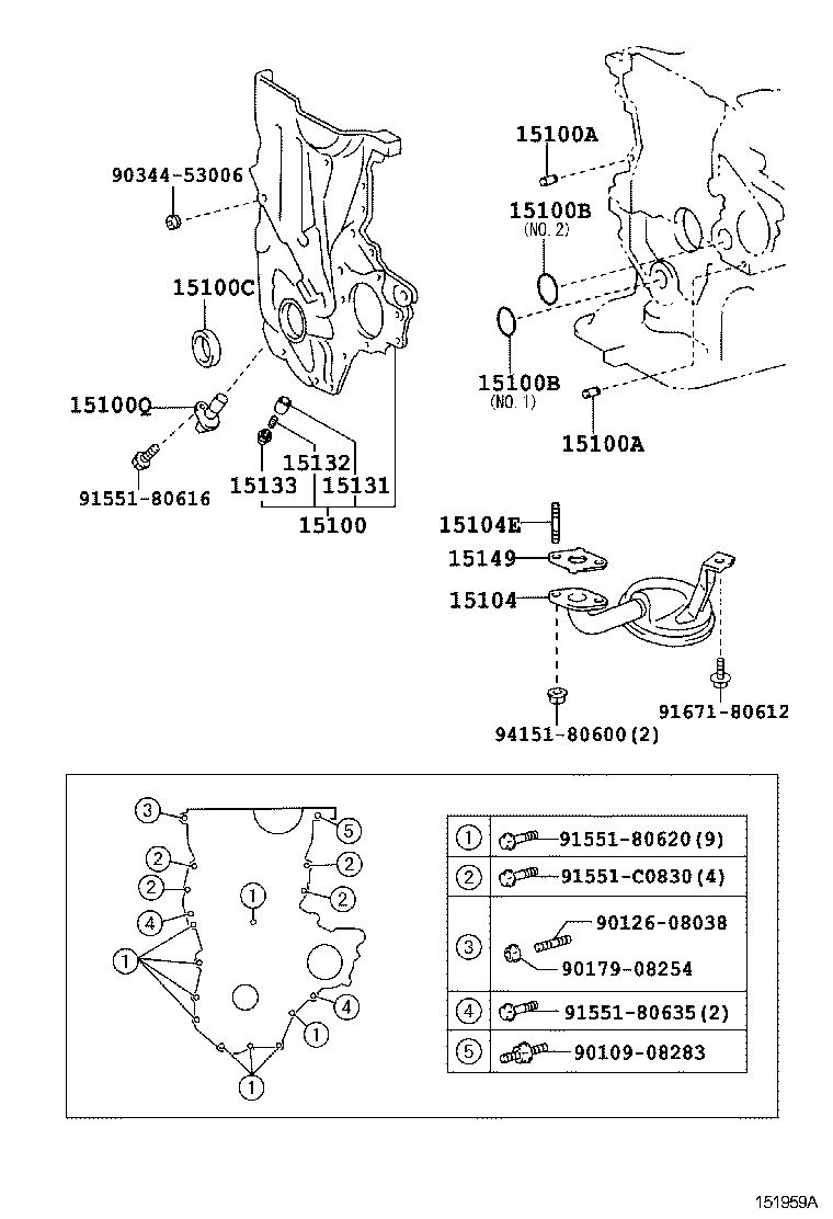  PREMIO ALLION |  ENGINE OIL PUMP
