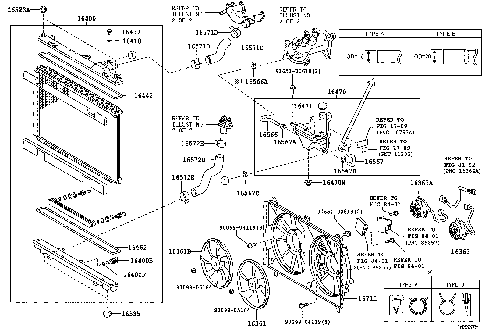  IS F |  RADIATOR WATER OUTLET