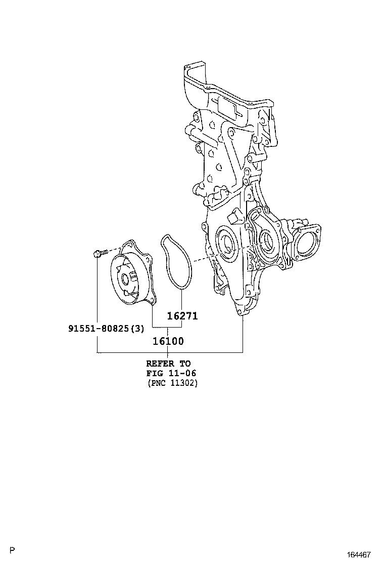  AVENSIS |  WATER PUMP