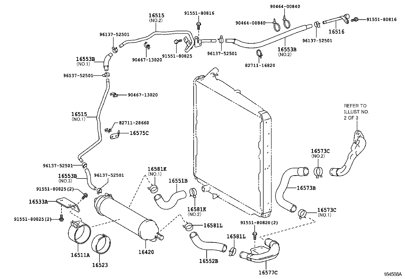  DYNA TOYOACE |  RADIATOR WATER OUTLET