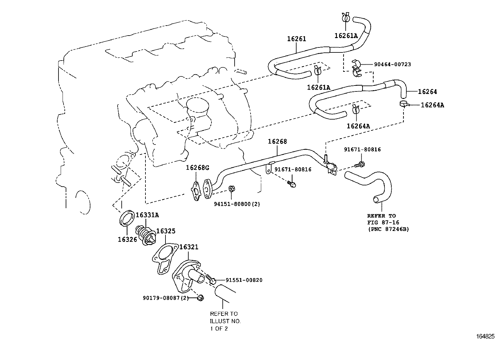  DYNA TOYOACE |  RADIATOR WATER OUTLET