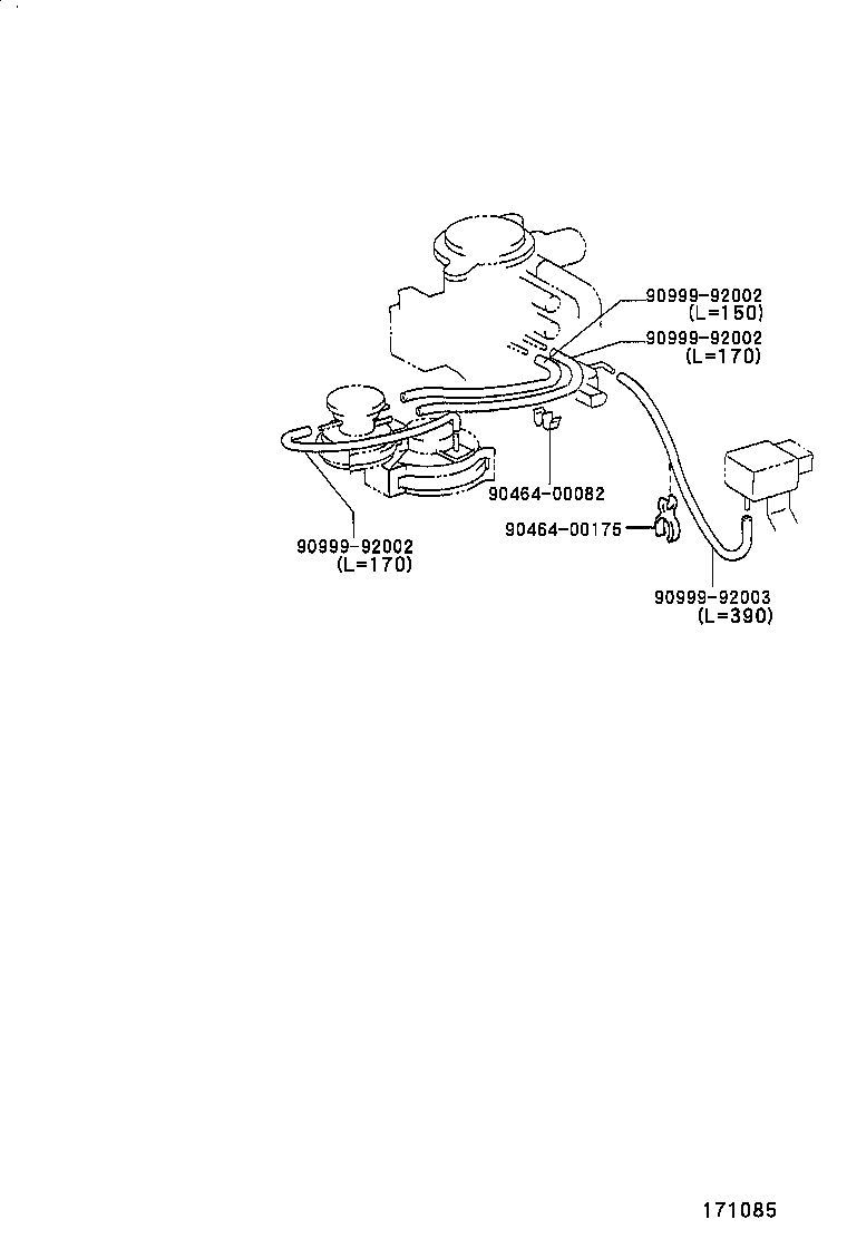  CROWN COMFORT SED |  VACUUM PIPING