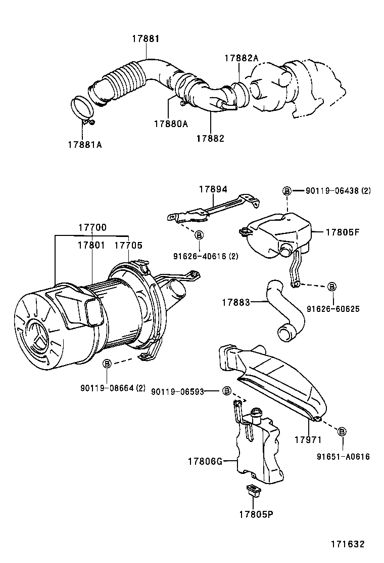  CROWN COMFORT SED |  AIR CLEANER